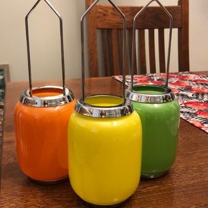 Partylite lanterns set of 3